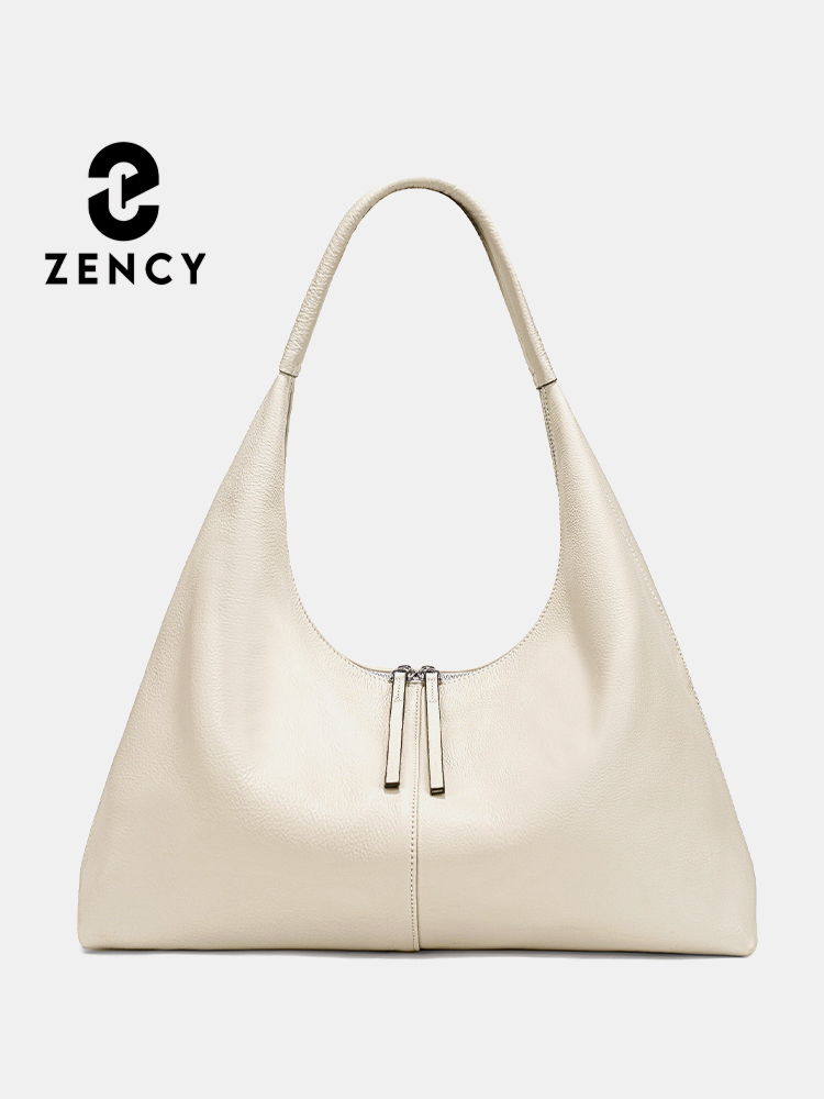 Leatherwork Designs - Zency Dames Echt Lederen Hobo Tas