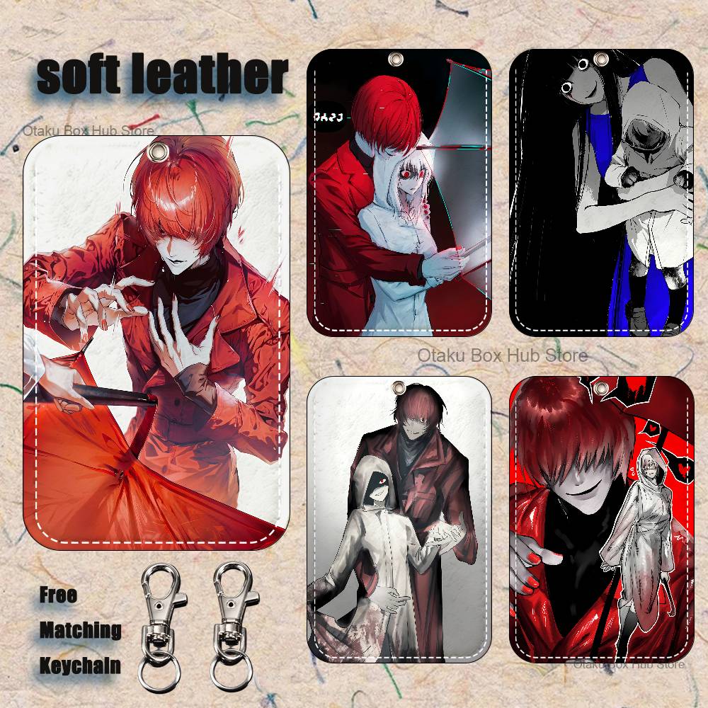 Leatherwork Keychain - H-Homicipher S houder sleutelhanger voor bank