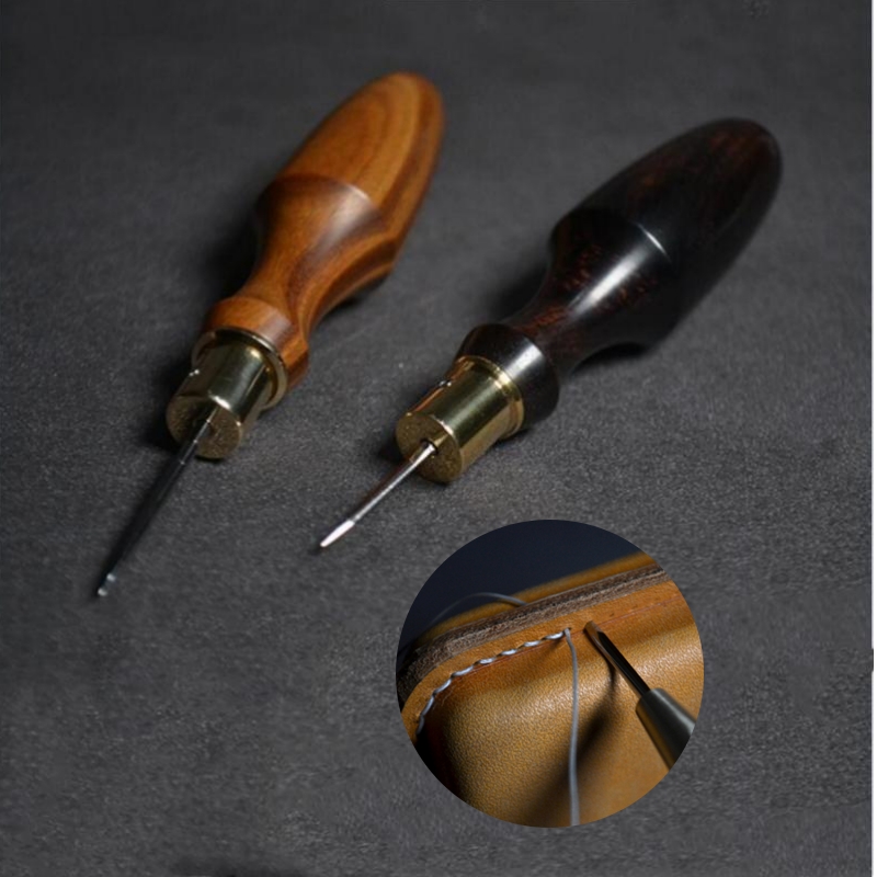 Leatherwork Awl - Zelfgemaakte Handgemaakte Lederen Piercing Tools Priem