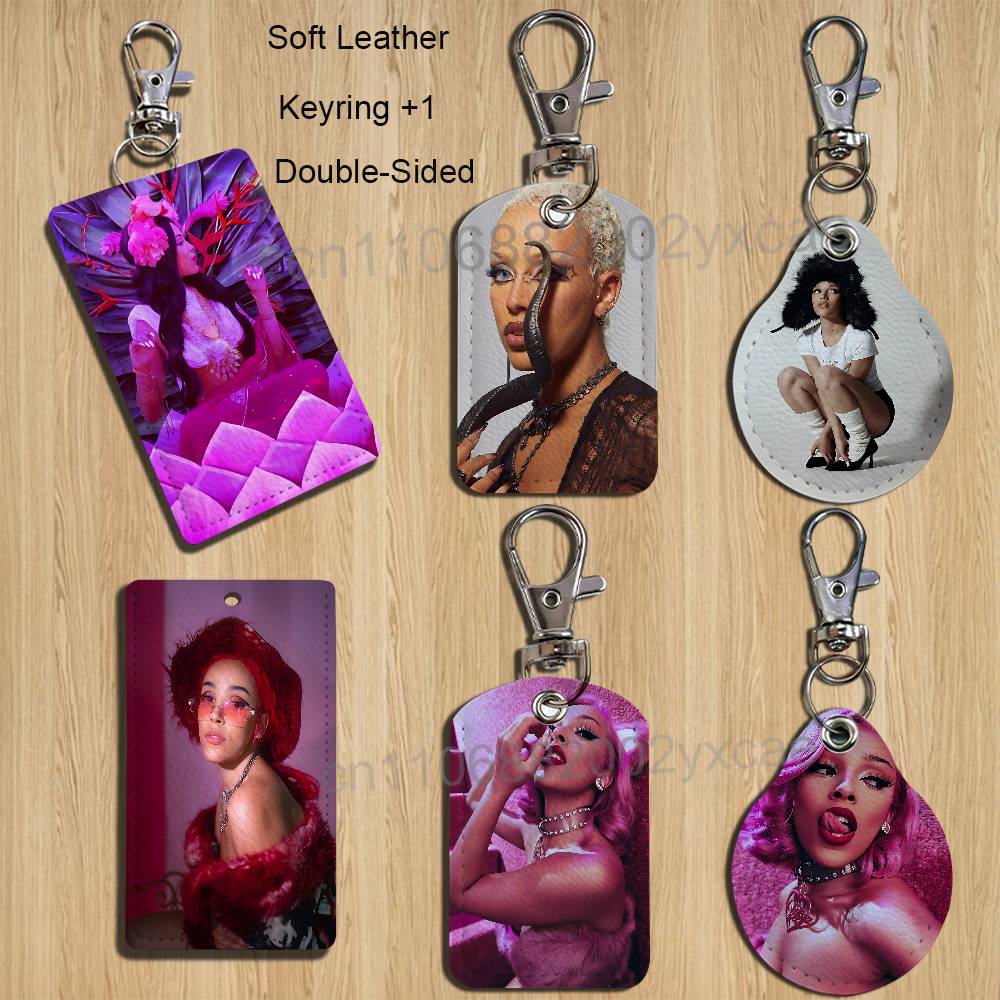 Leatherwork Keychain - Art So High rode Doja Cat