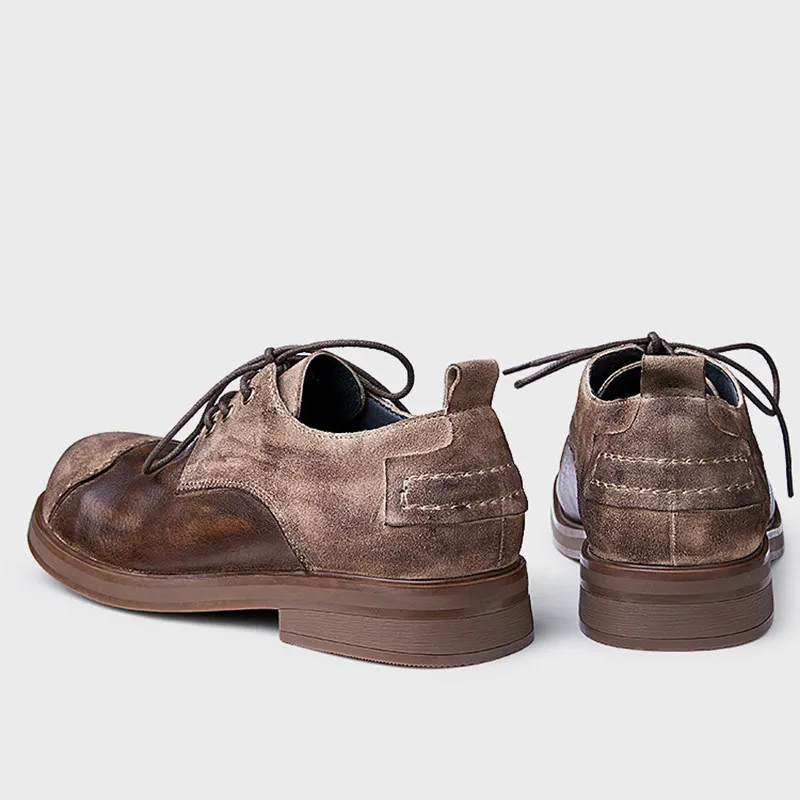 Leatherwork Designs - Niche Japanse retro leren handgemaakte schoenen