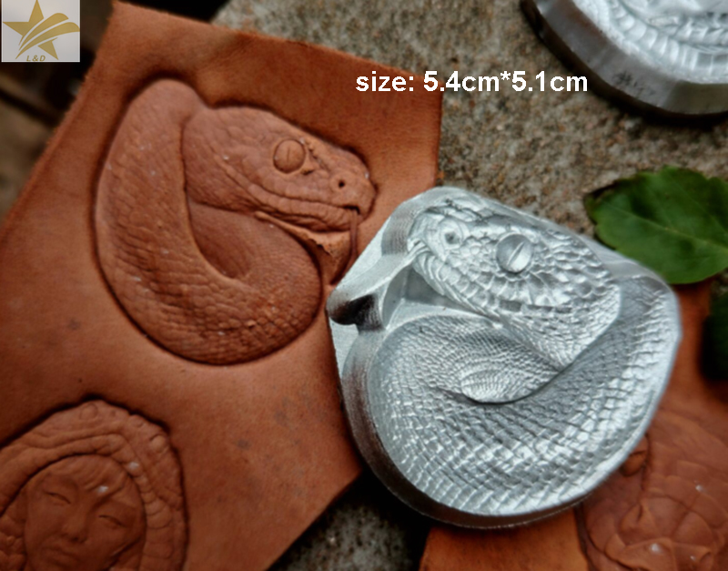 Leatherwork Free Patterns - Snake Maidush Patroon Handwerk Uniek leerbewerking