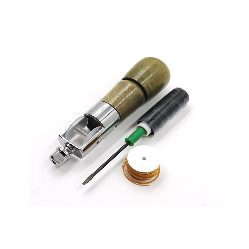 Leatherwork Awl - Lederen Naaigaren Kit Handnaaimachine Speedy Lock