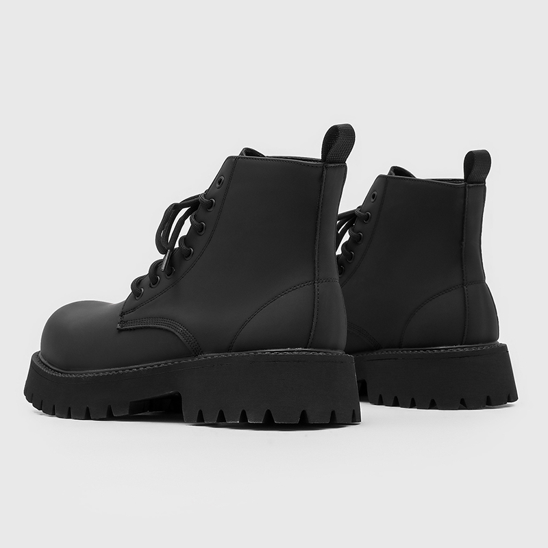 Maat 38-46, zwarte hoge combat - Leatherwork Designs recensie en prijs