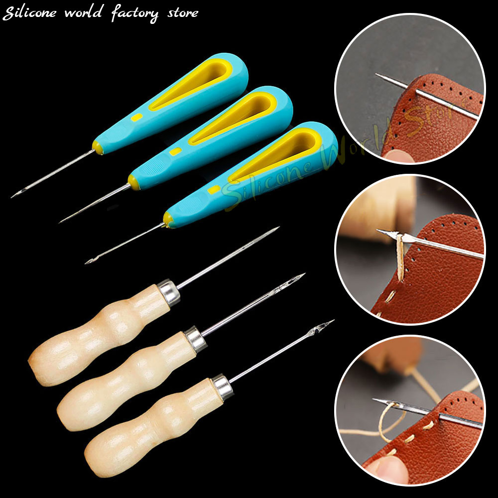 Handgemaakte lederen pons, awl - Leatherwork Awl recensie en prijs