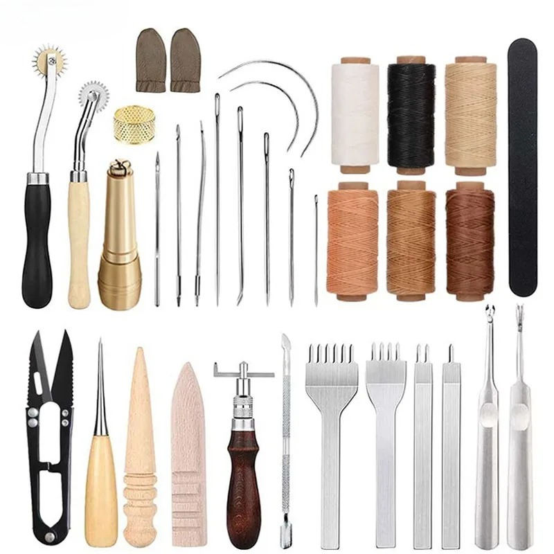 25-delige lederbewerkingsset v - Leatherwork Awl recensie en prijs